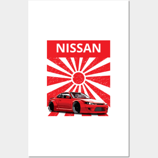 Nissan Silvia Posters and Art